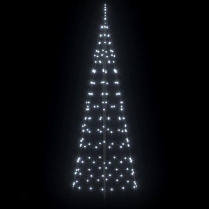 Albero di Natale LED con picchetti per il terreno 250 cm Ferro