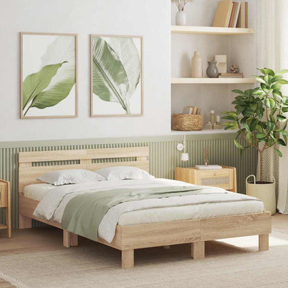 Struttura del letto Sonoma 137 x 190 cm Legno multistrato