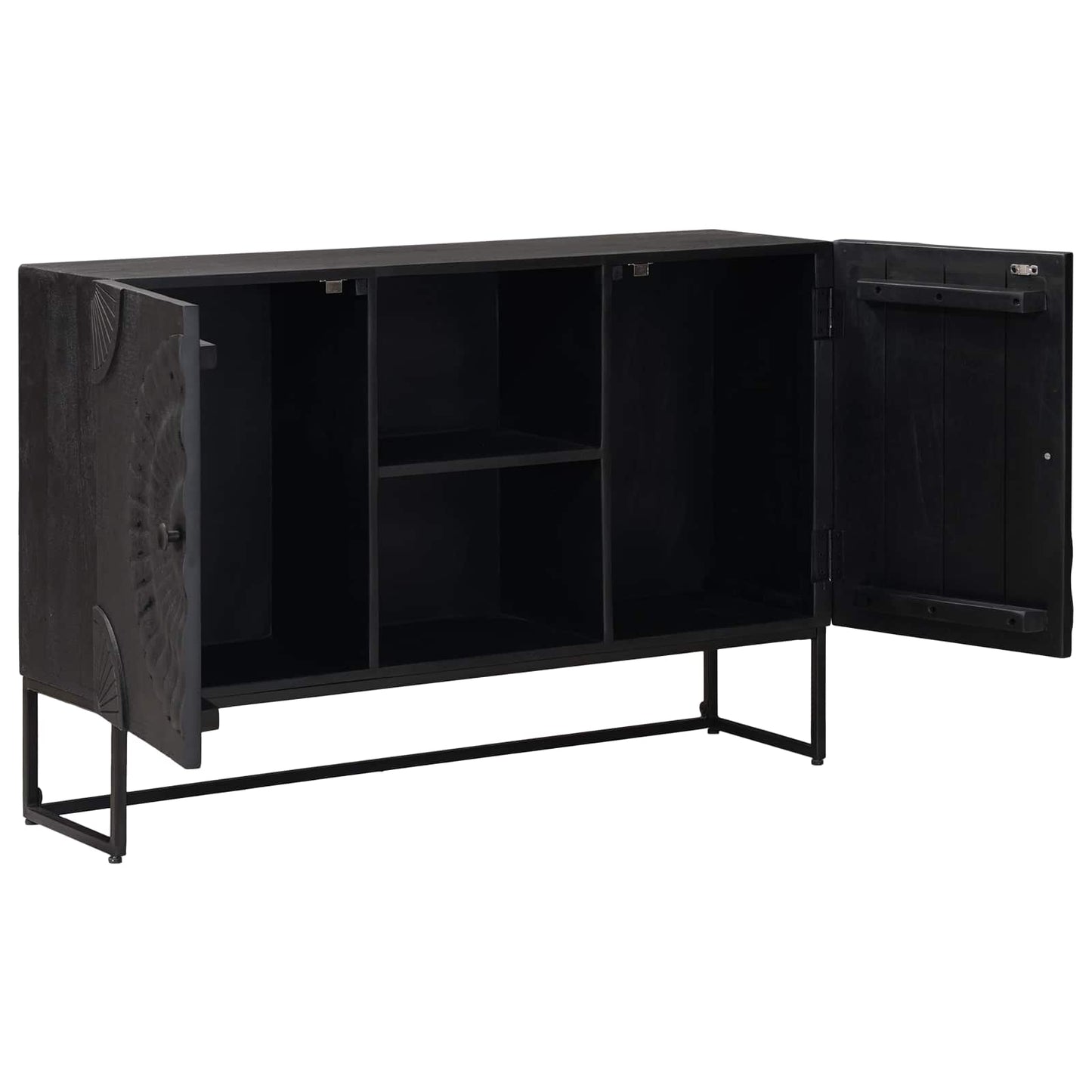 Credenza Nero 105 x 30 x 68 cm