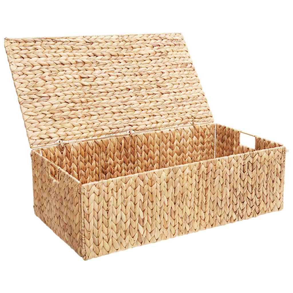 Scatola di Stoccaggio Naturale 60 x 38 x 20 cm Giacinto d'acqua