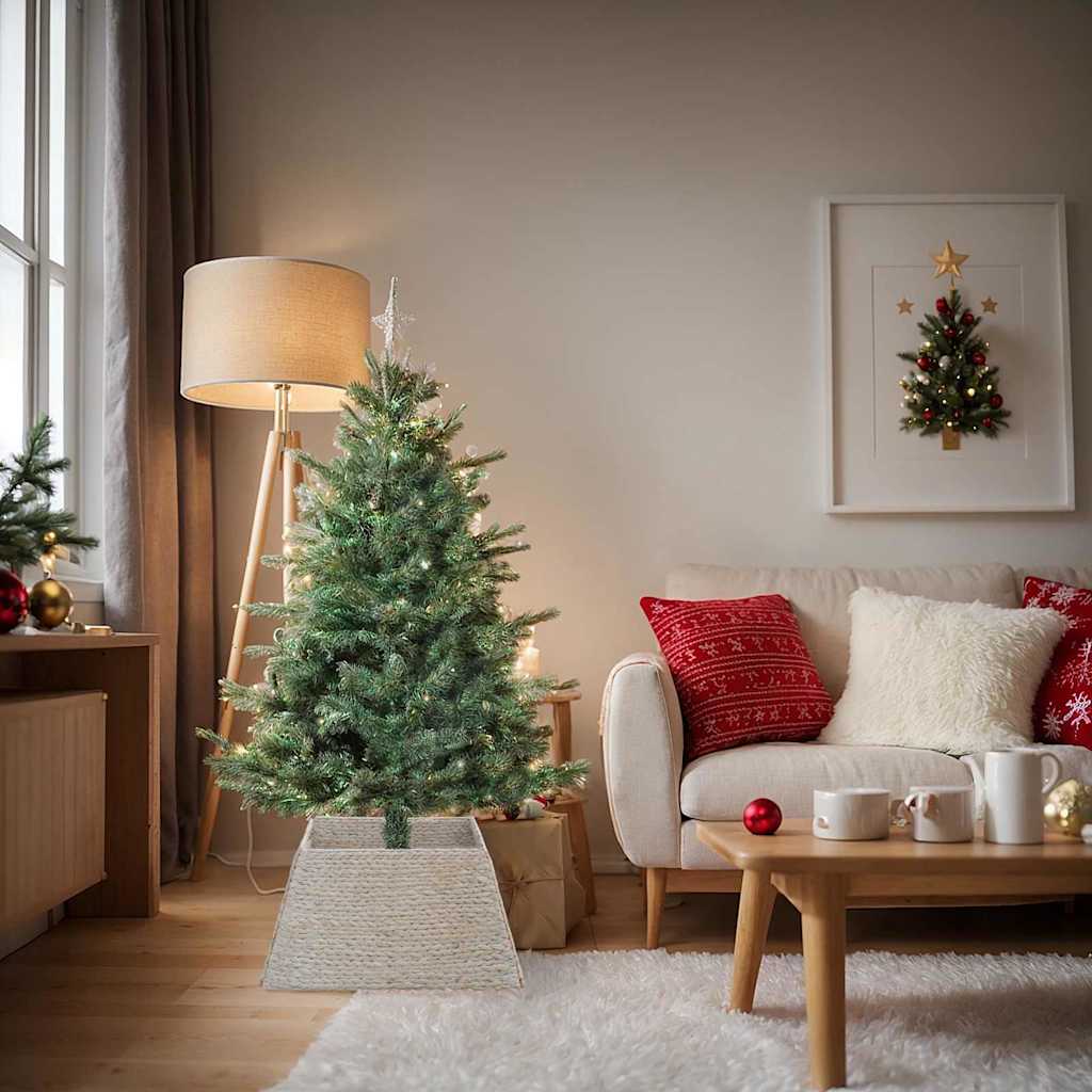 Collare per Albero di Natale Bianco 70 x 70 x 28 cm