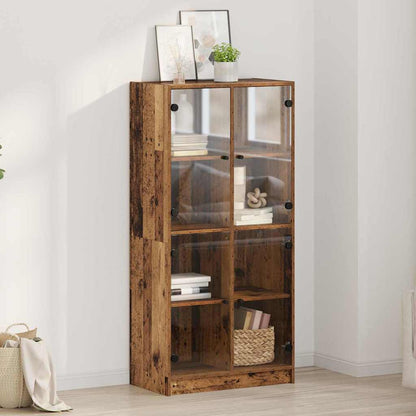 Credenza Legno vecchio 68 x 37 x 142 cm Legno multistrato