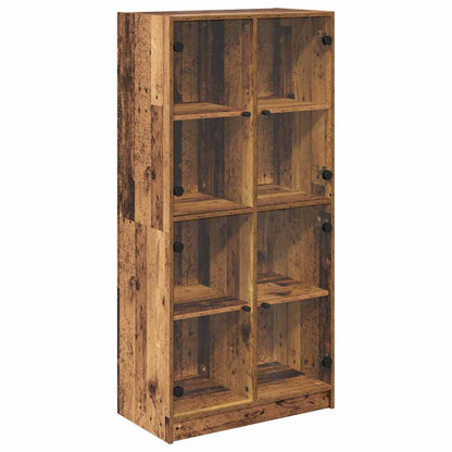 Credenza Legno vecchio 68 x 37 x 142 cm Legno multistrato