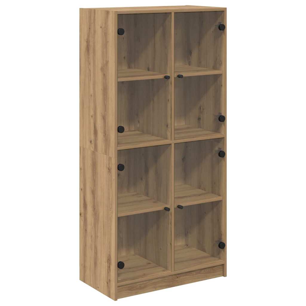 Credenza Rovere artigianale 68 x 37 x 142 cm Legno multistrato