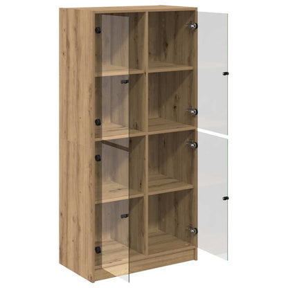 Credenza Rovere artigianale 68 x 37 x 142 cm Legno multistrato
