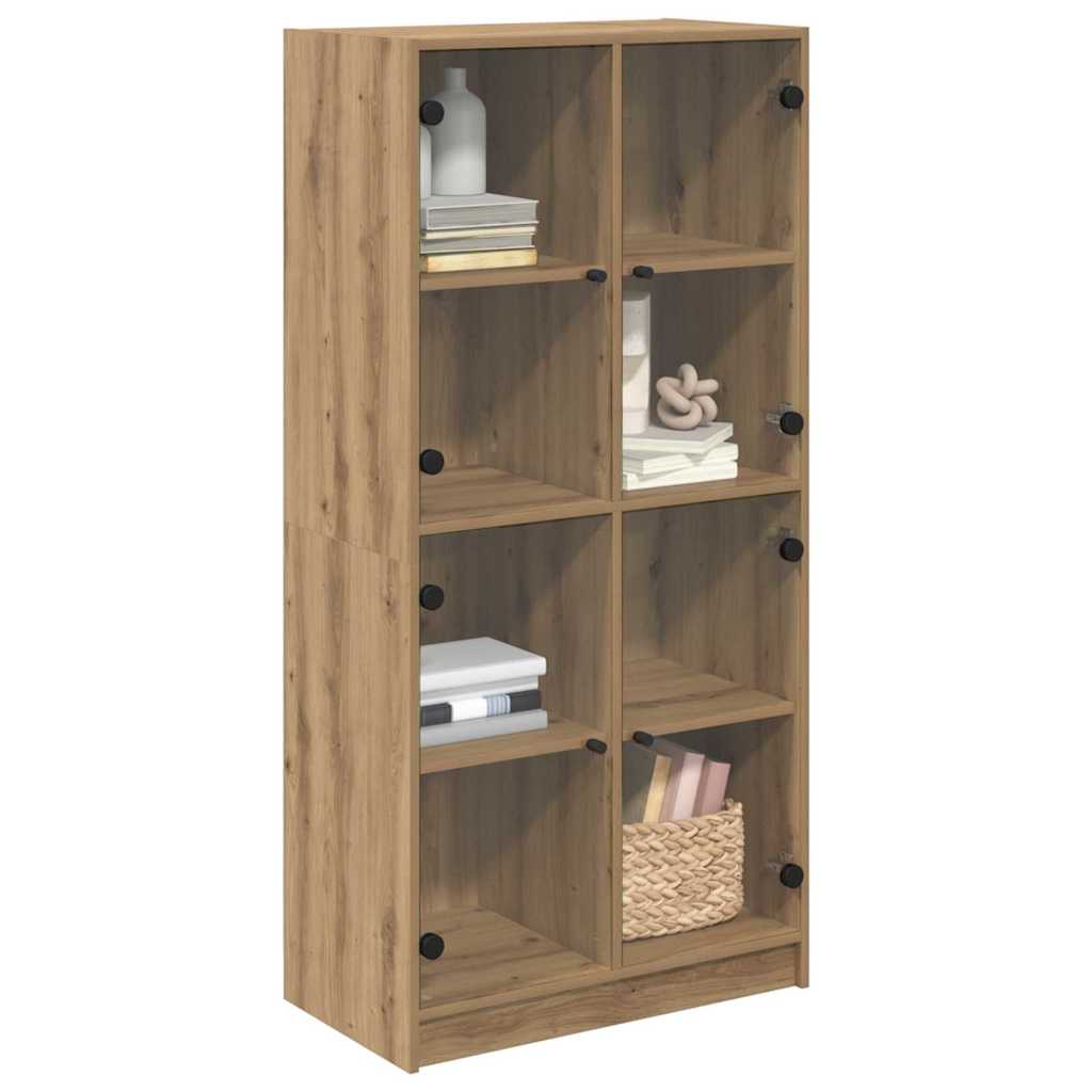 Credenza Rovere artigianale 68 x 37 x 142 cm Legno multistrato