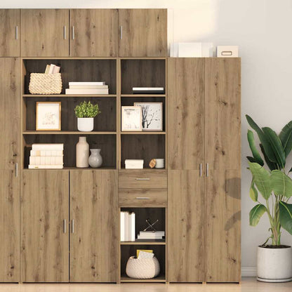 Credenza con cassetto Rovere artigianale 40 x 42,5 x 185 cm