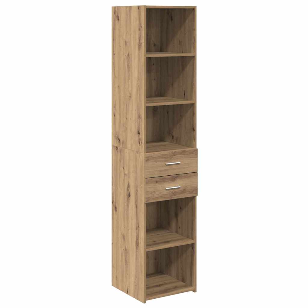 Credenza con cassetto Rovere artigianale 40 x 42,5 x 185 cm