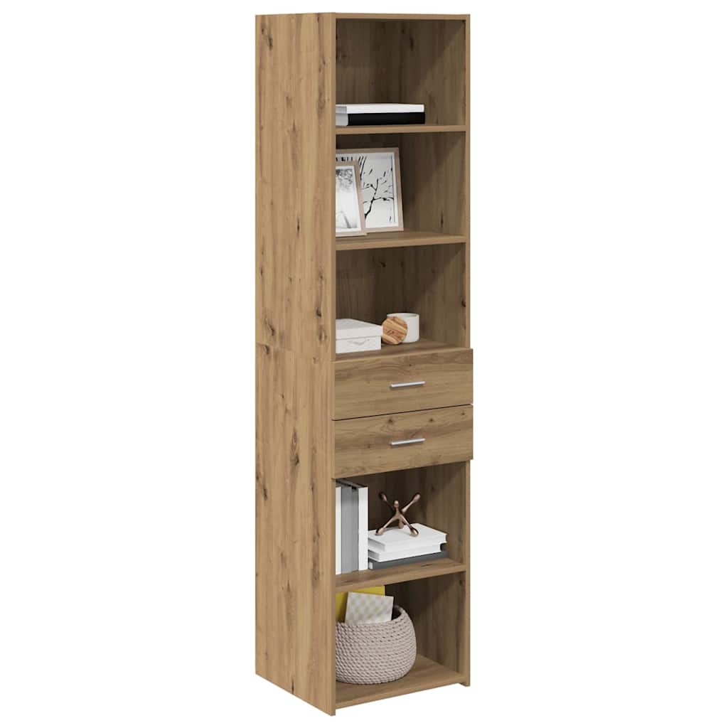 Credenza con cassetto Rovere artigianale 45 x 42,5 x 185 cm