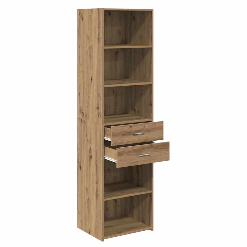 Credenza con cassetto Rovere artigianale 50 x 42,5 x 185 cm