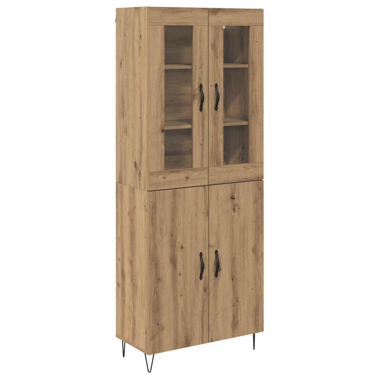 Credenza rovere artigianale 69,5 x 34 x 180 cm
