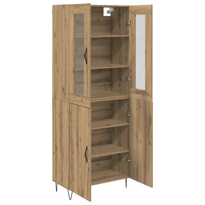 Credenza rovere artigianale 69,5 x 34 x 180 cm