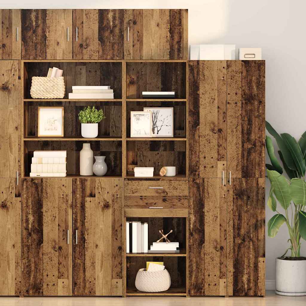 Credenza Legno vecchio 50 x 42,5 x 225 cm Legno multistrato