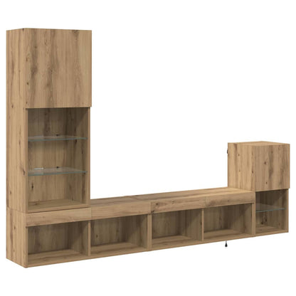 UnitÃƒÂ  per TV a Muro Rovere artigianale Legno multistrato