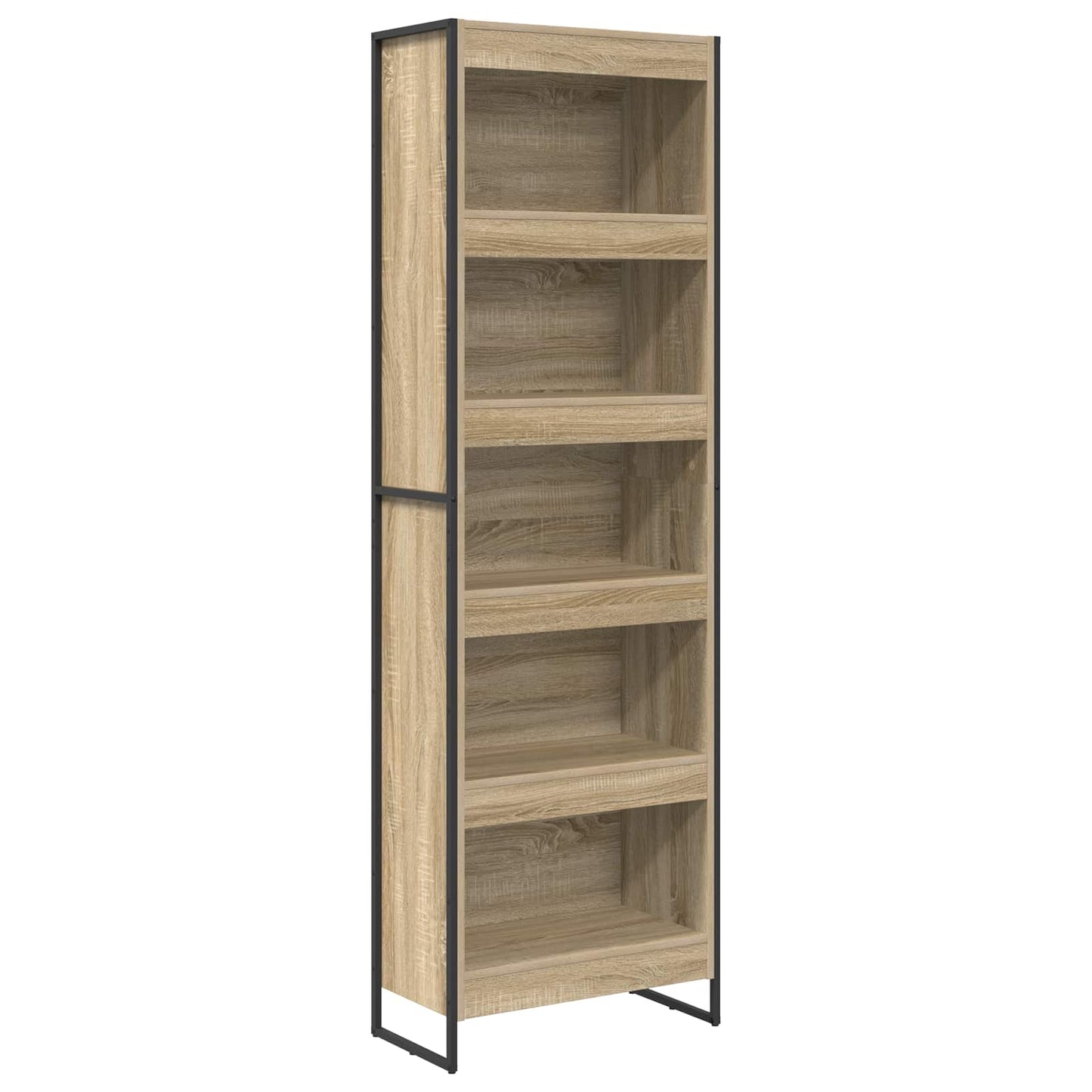 Armadio per Libri 2 pcs Sonoma 80 x 30 x 155 cm