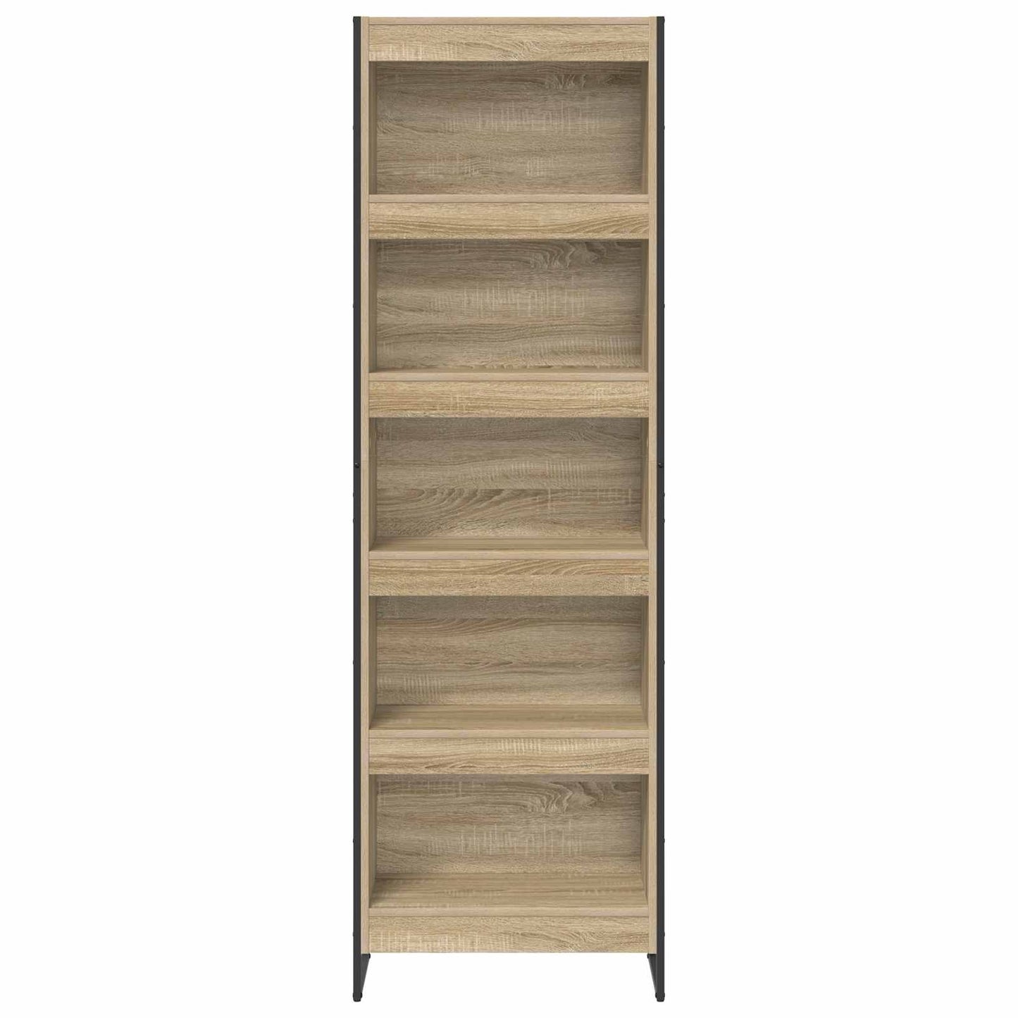 Armadio per Libri 2 pcs Sonoma 80 x 30 x 155 cm