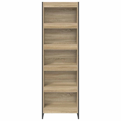 Armadio per Libri 2 pcs Sonoma 80 x 30 x 155 cm