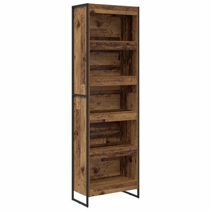 Armadio per Libri 2 pcs Legno vecchio 80 x 30 x 155 cm