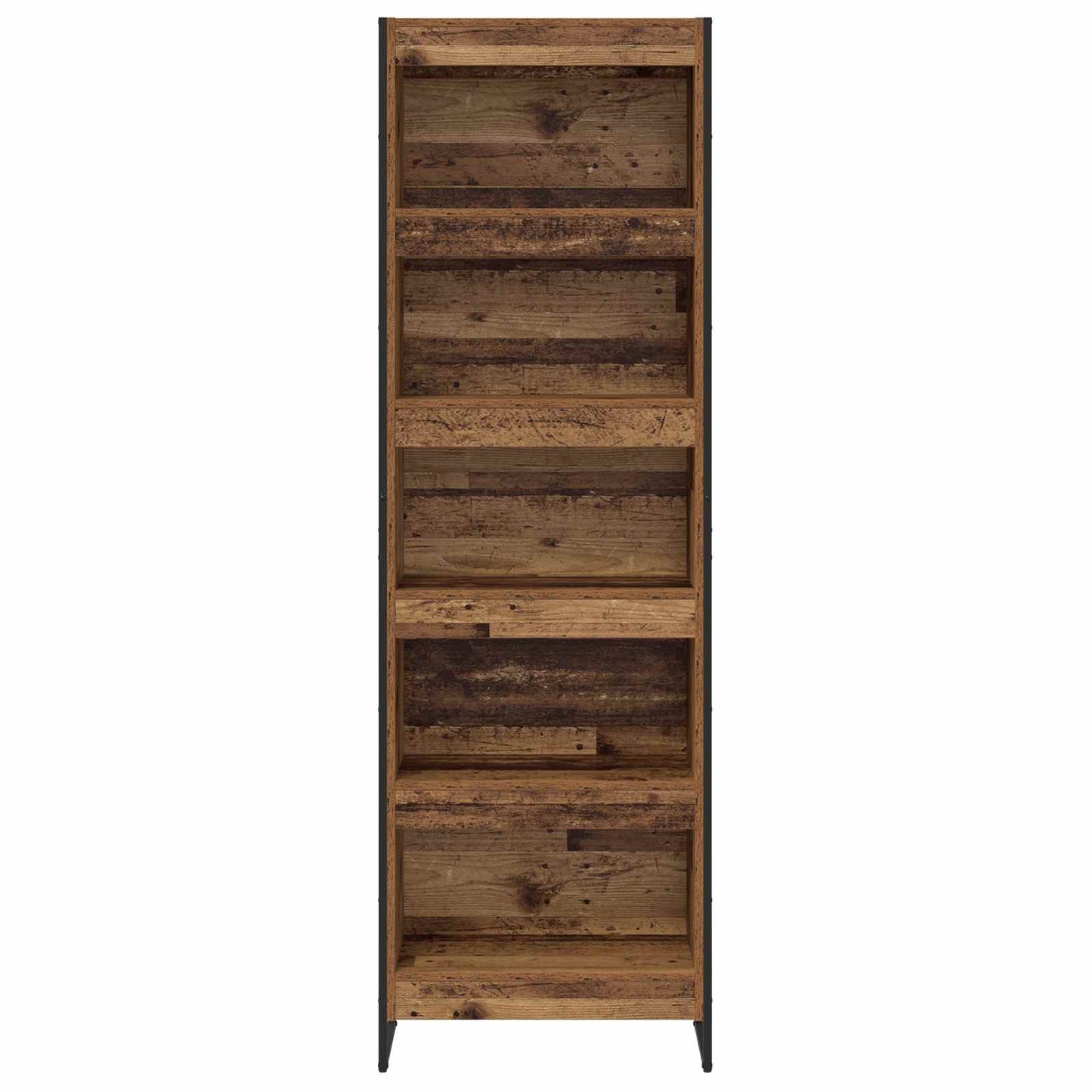 Armadio per Libri 2 pcs Legno vecchio 80 x 30 x 155 cm
