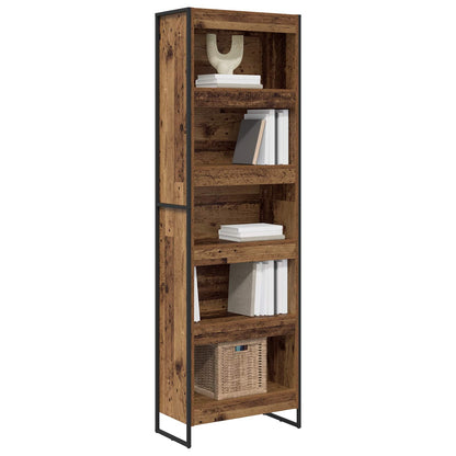 Armadio per Libri 2 pcs Legno vecchio 80 x 30 x 155 cm