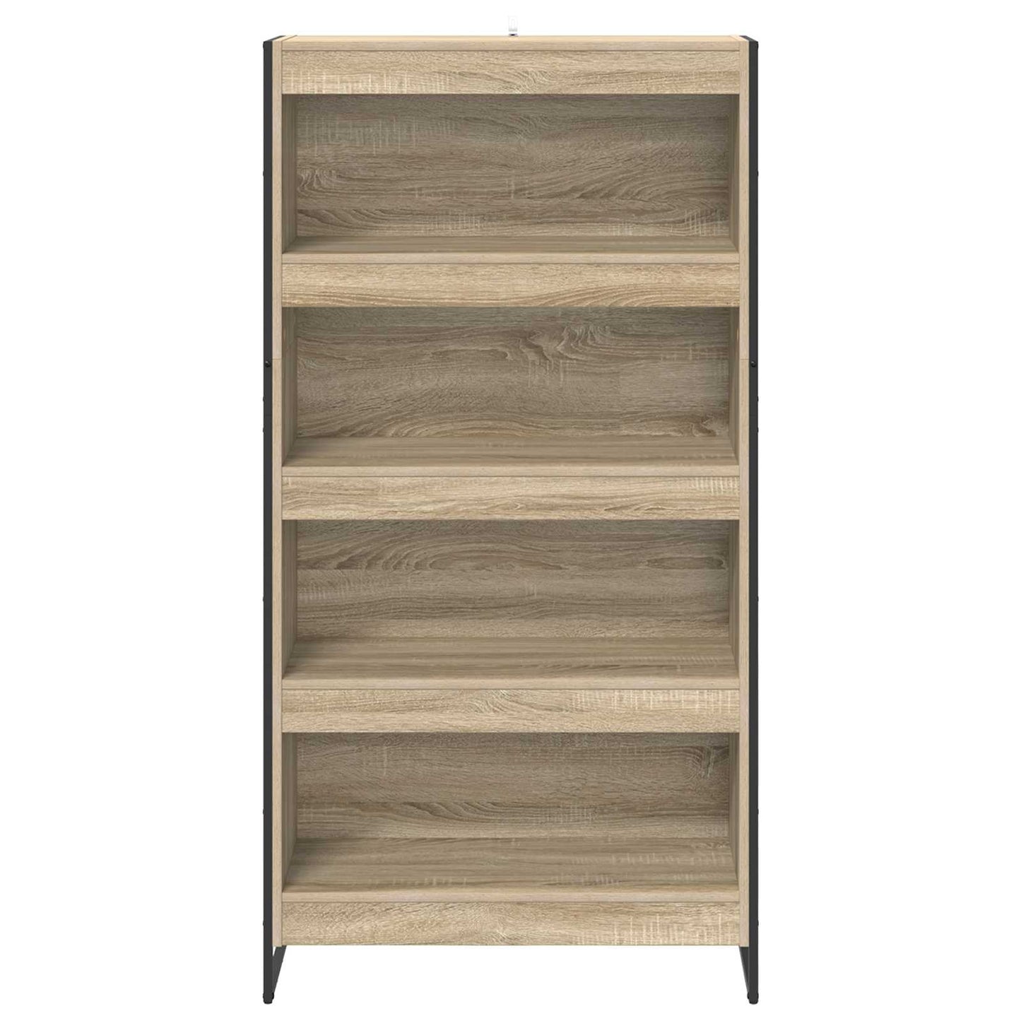 Armadio per Libri 2 pcs Sonoma 80 x 30 x 155 cm