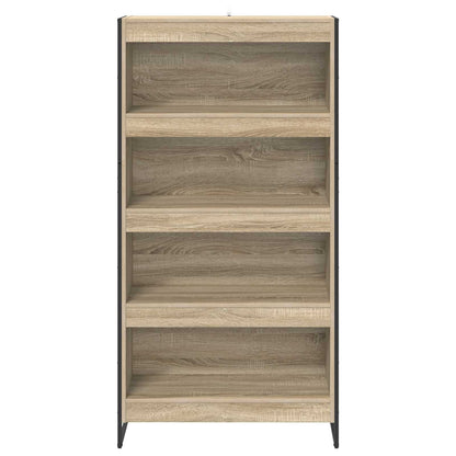Armadio per Libri 2 pcs Sonoma 80 x 30 x 155 cm