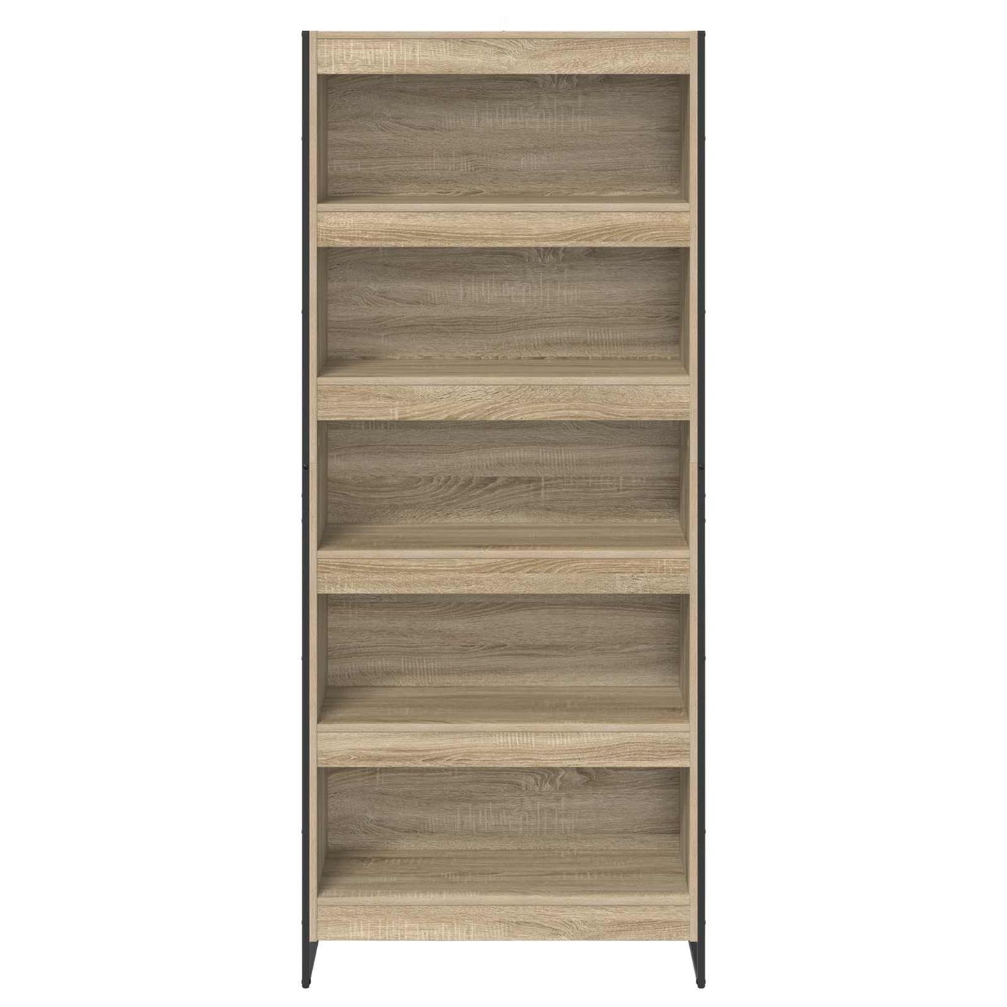 Armadio per Libri 2 pcs Sonoma 80 x 30 x 155 cm