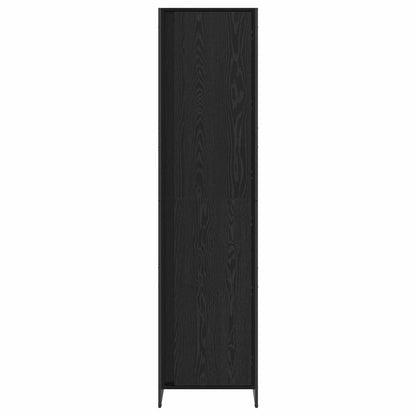 Armadio 2 pcs Rovere Nero 50 x 50 x 200 cm Legno multistrato