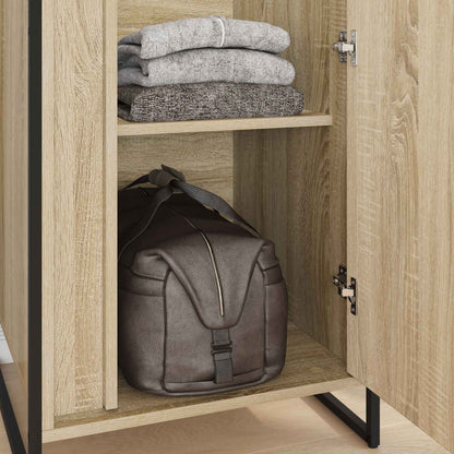 Armadio 2 pcs Sonoma 50 x 50 x 200 cm Legno multistrato
