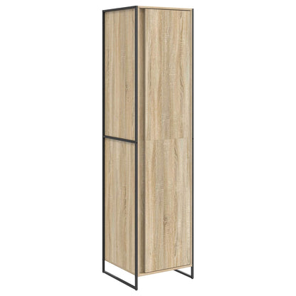 Armadio 2 pcs Sonoma 50 x 50 x 200 cm Legno multistrato