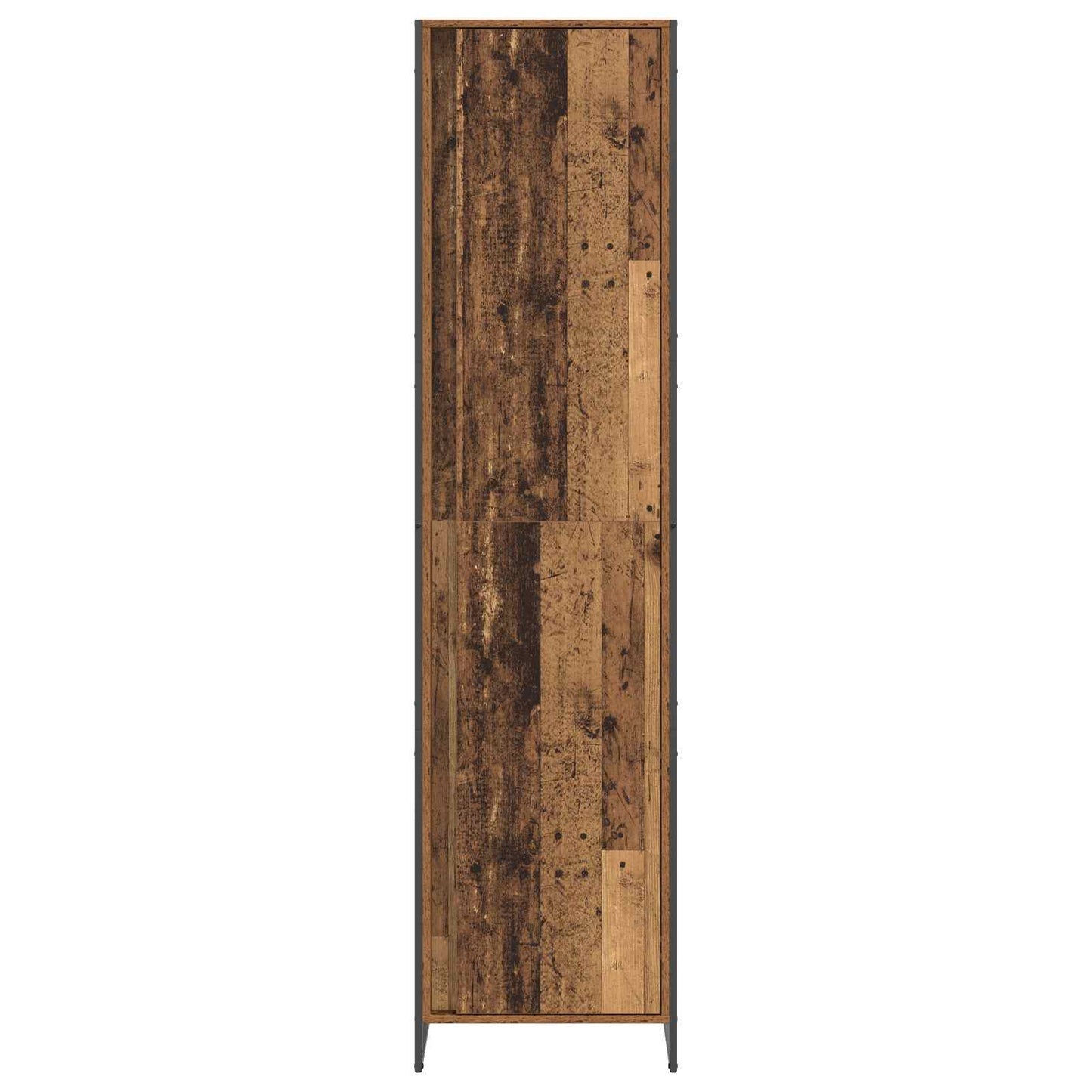 Armadio 2 pcs Legno vecchio 50 x 50 x 200 cm Legno multistrato