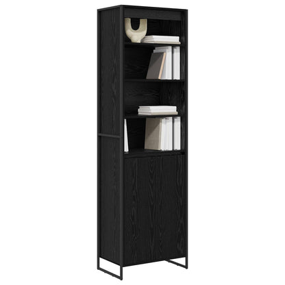 Armadi alti 2 pcs Rovere Nero 60 x 36 x 200 cm
