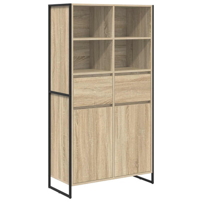Credenza 2 pcs Sonoma 81 x 36 x 150.5 cm Legno multistrato