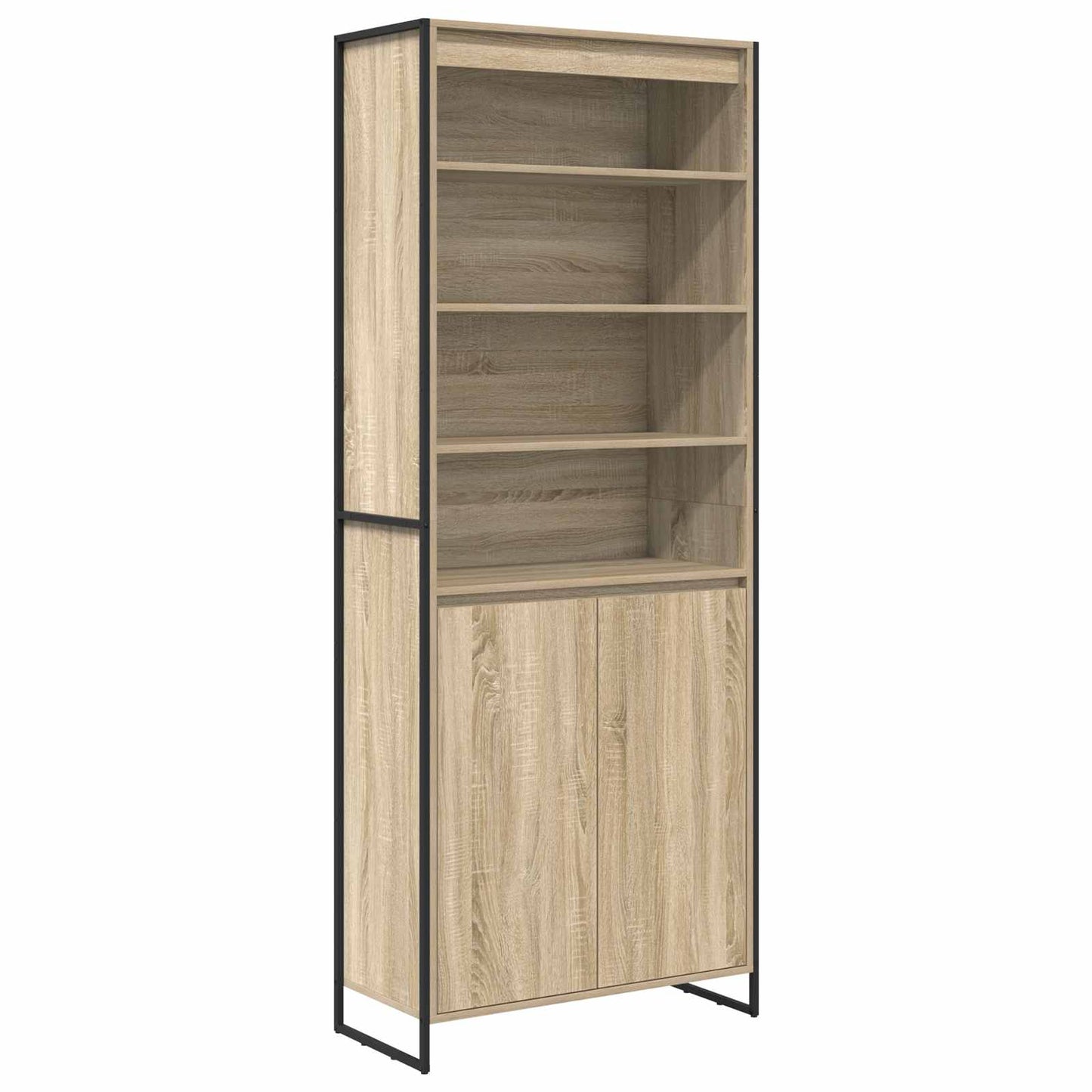 Armadi alti 2 pcs Sonoma 79 x 36 x 200 cm Legno multistrato