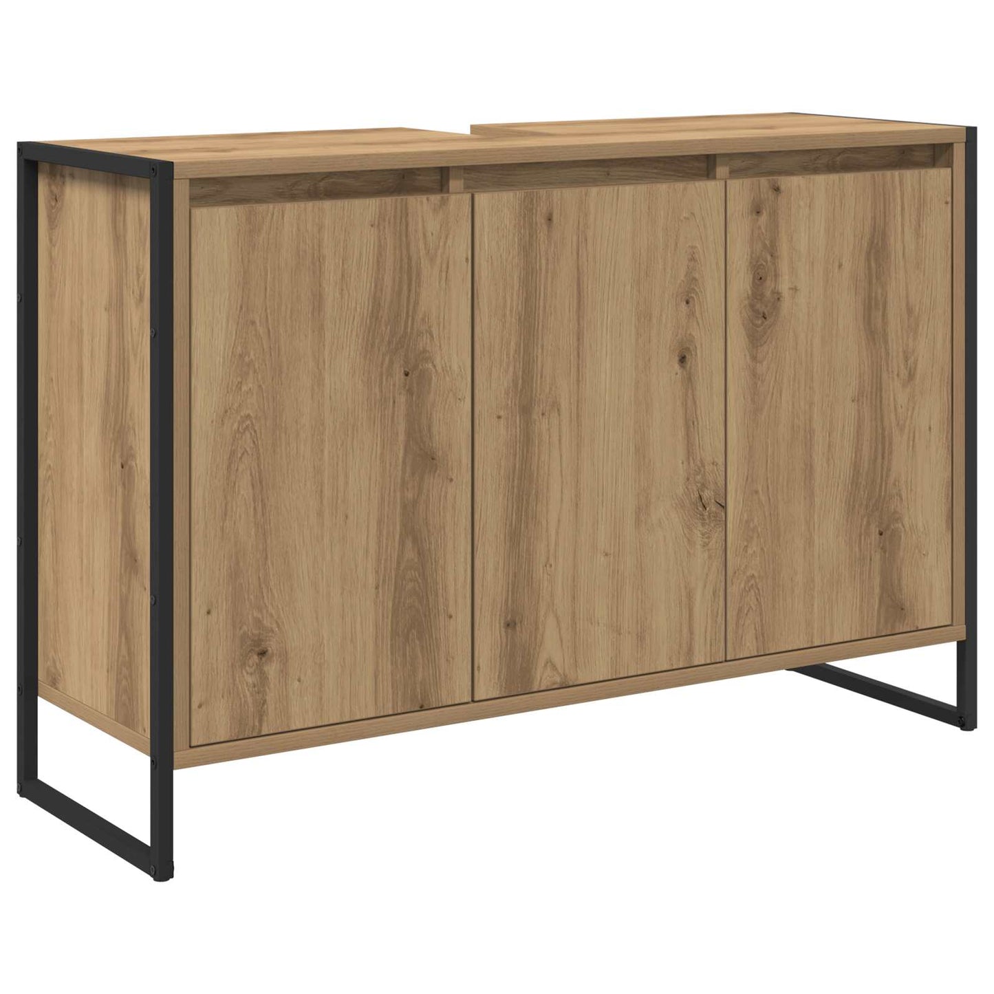 Set di mobili per il bagno Rovere artigianale Legno multistrato
