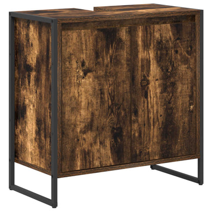 Set di mobili per il bagno Rovere fumÃƒÂ© Legno multistrato