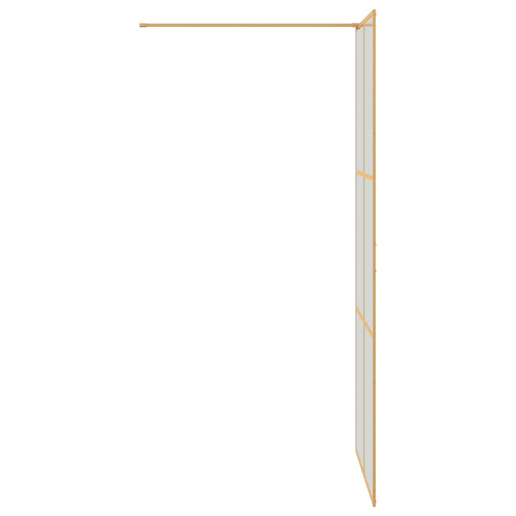 Parete Doccia Walk-in Oro 90 x 195 cm vetro temperato