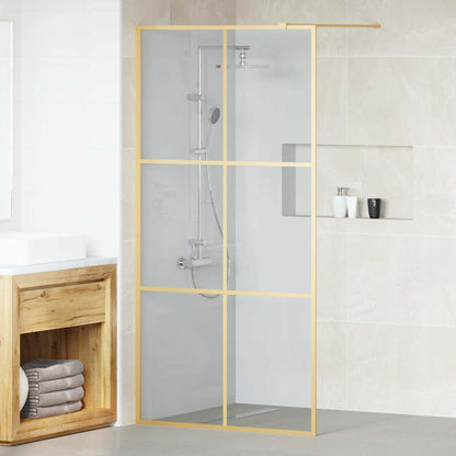 Parete Doccia Walk-in Oro 100 x 195 cm vetro temperato