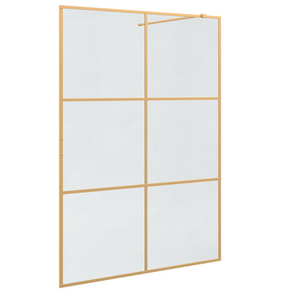 Parete Doccia Walk-in Oro 140 x 195 cm vetro temperato