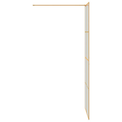 Parete Doccia Walk-in Oro 80 x 195 cm vetro temperato