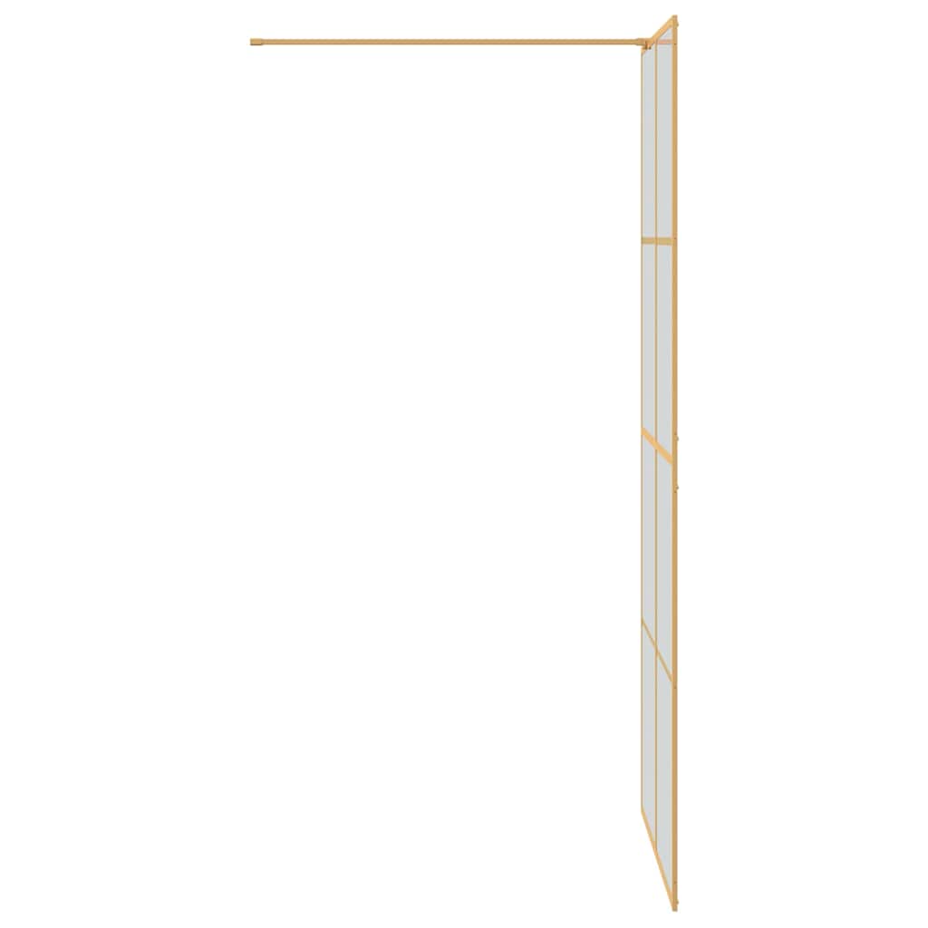 Parete Doccia Walk-in Oro 90 x 195 cm vetro temperato