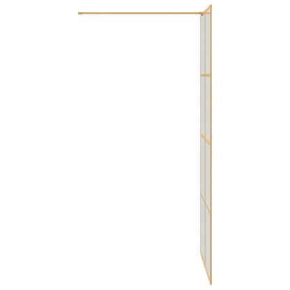 Parete Doccia Walk-in Oro 90 x 195 cm vetro temperato