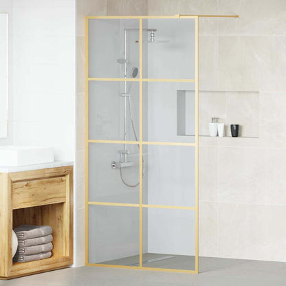 Parete Doccia Walk-in Oro 100 x 195 cm vetro temperato