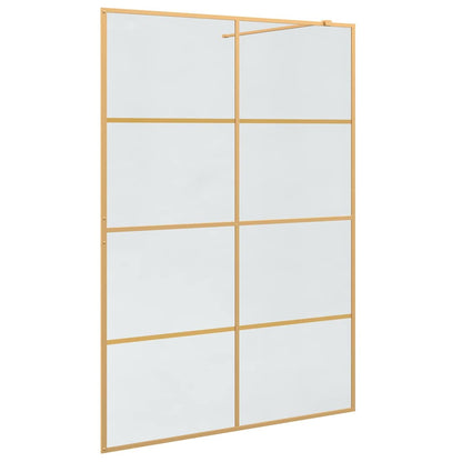 Parete Doccia Walk-in Oro 140 x 195 cm vetro temperato