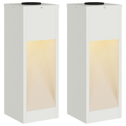 Lucina LED Solare da Percorso 2 pcs Bianco