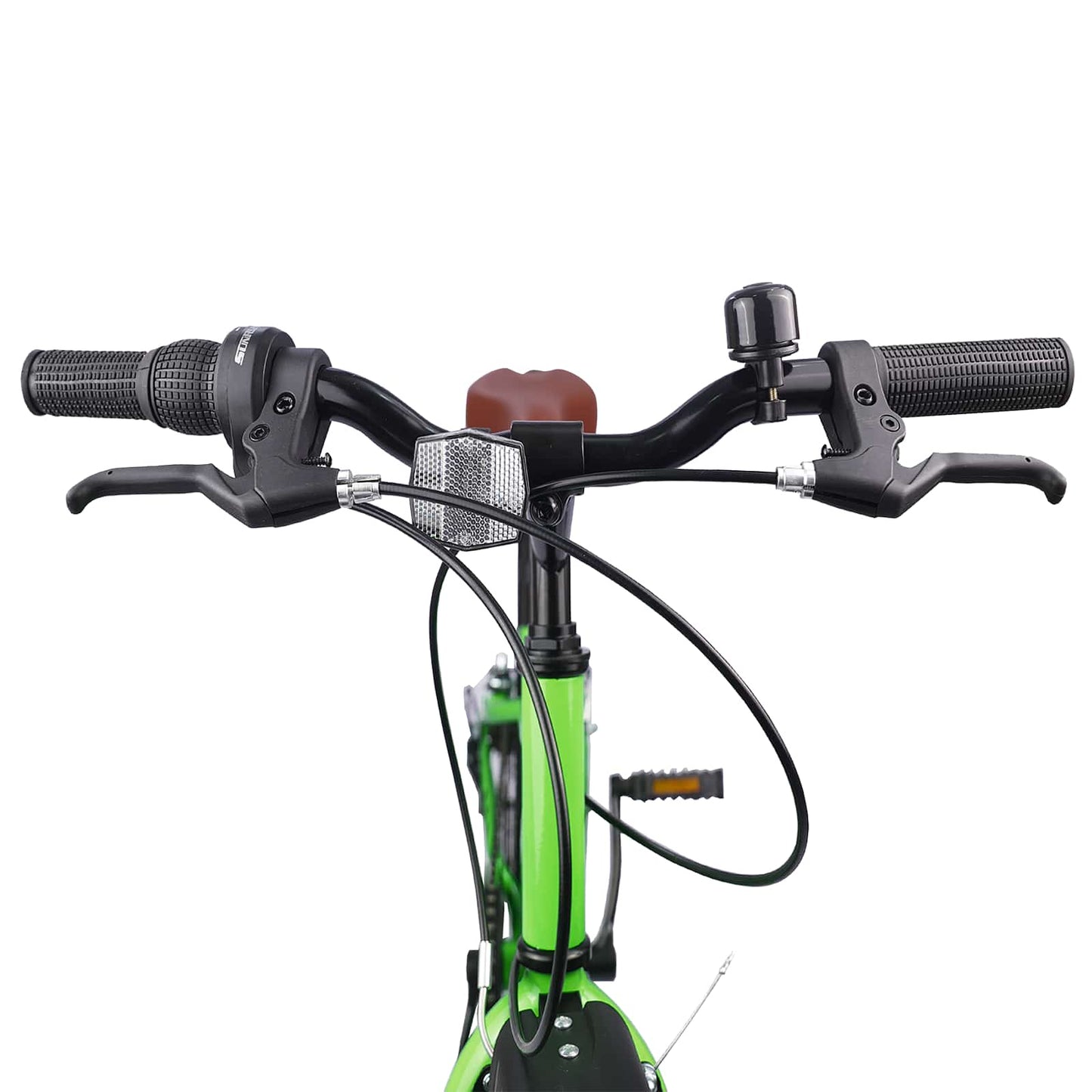 Bicicletta per Bambini 24 Pollici 6-Speed per 8-12 anni Verde