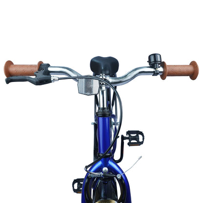 Bicicletta per Bambini 24 Pollici per 8-12 anni Blu Scuro
