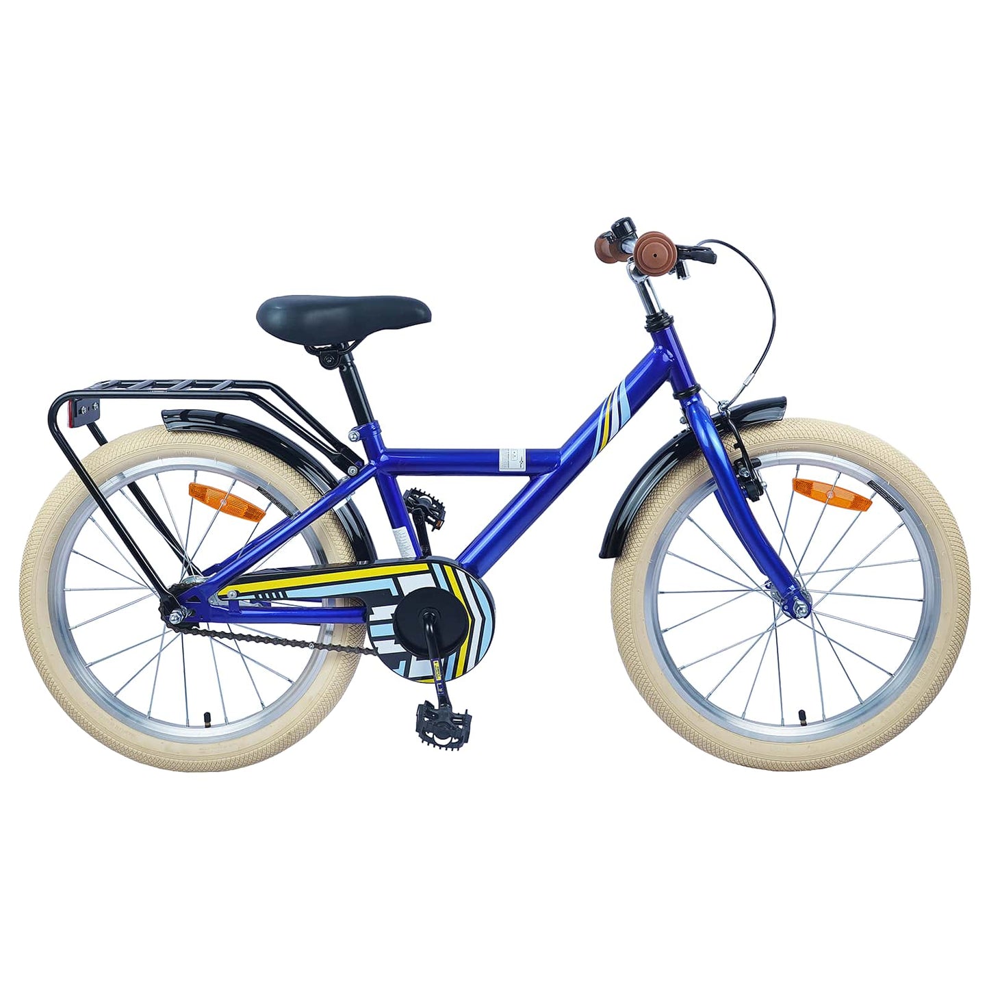 Bicicletta per Bambini 24 Pollici per 8-12 anni Blu Scuro
