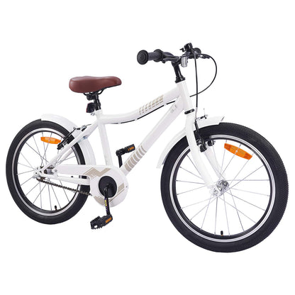 Bicicletta per Bambini 24 Pollici per 8-12 anni Bianco
