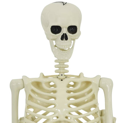 Decorazione Scheletro di Halloween 2 pcs Bianco Polipropilene